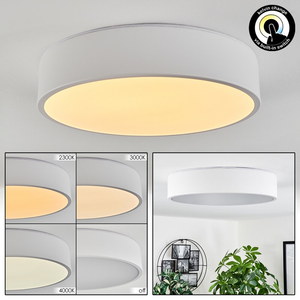Maho Deckenleuchte LED Weiß, 1-flammig main product photo
