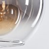 Koyoto Hängeleuchte Glas 20 cm Gold, Schwarz, 1-flammig