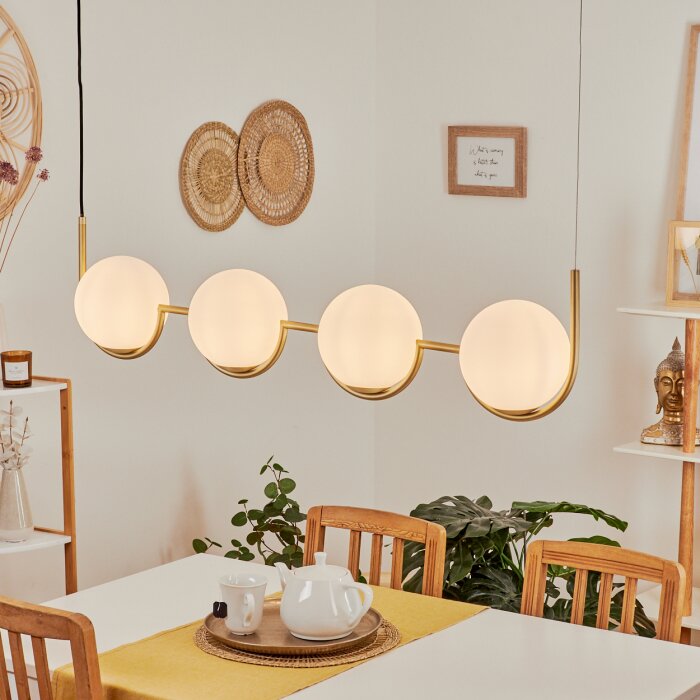 Lisca Pendelleuchte Gold, 4-flammig Lisca Pendelleuchte Gold, 4-flammig
