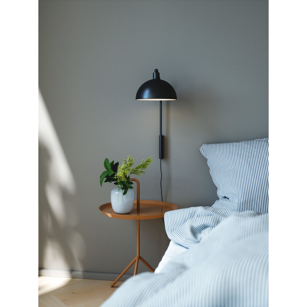Nordlux ELLEN Wandleuchte Schwarz, 1-flammig main product photo