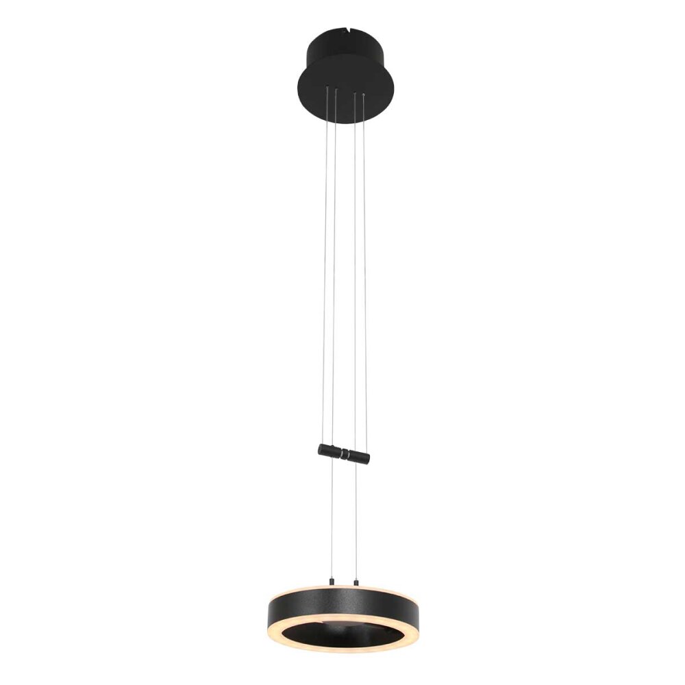 Steinhauer Piola Hängeleuchte LED Schwarz, 2-flammig main product photo