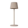 Lucide JUSTINE Außentischleuchte LED Beige, 1-flammig