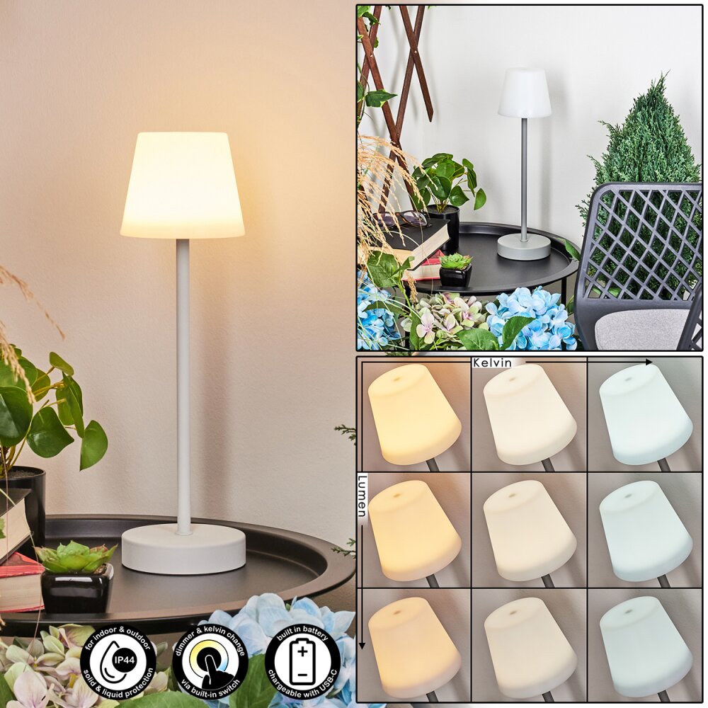 Maza Außentischleuchte LED Grau, 1-flammig main product photo