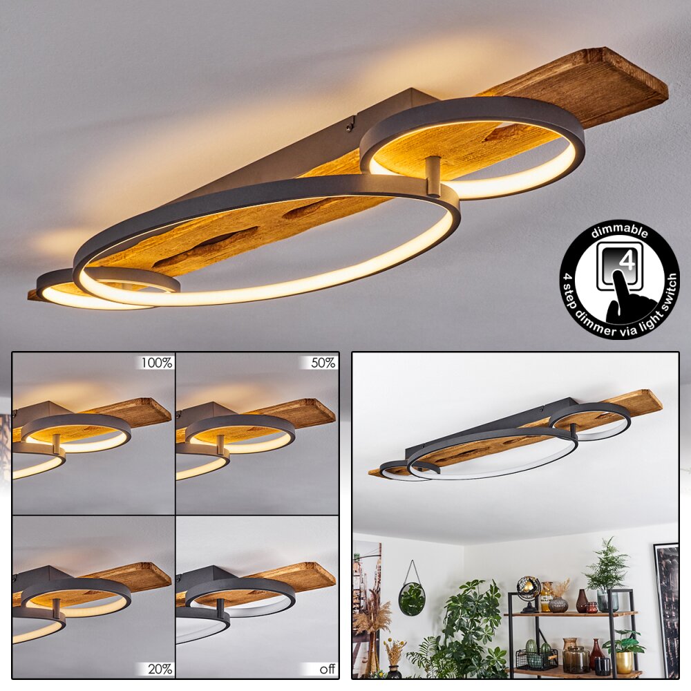 Nevogilde Deckenleuchte LED Naturfarben, 1-flammig main product photo