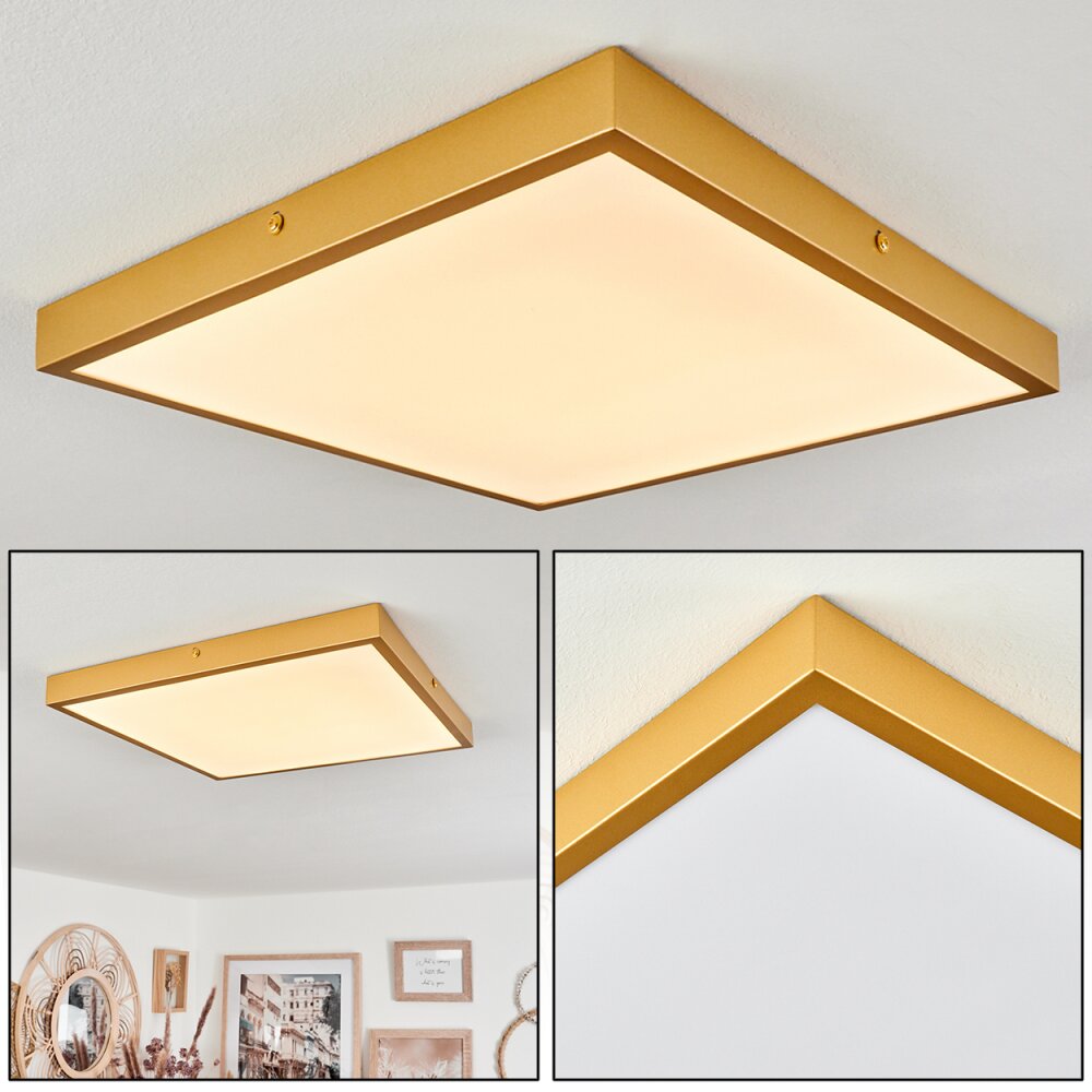 Broglen Deckenpanel LED Gold, 1-flammig main product photo