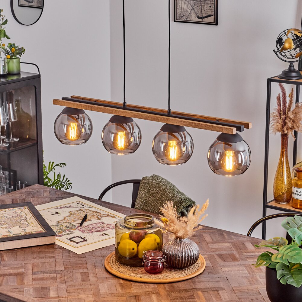 Podre Pendelleuchte Naturfarben, 4-flammig main product photo