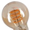 E27 LED 6 Watt 2200 Kelvin 320 Lumen Bernsteinfarben, 1-flammig