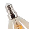 E14 LED 4 Watt 2200 Kelvin 220 Lumen Bernsteinfarben, 1-flammig