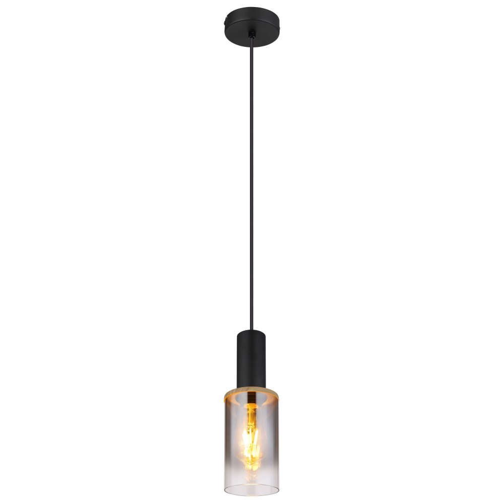 Globo CLASSIS Hängeleuchte Schwarz, 1-flammig main product photo