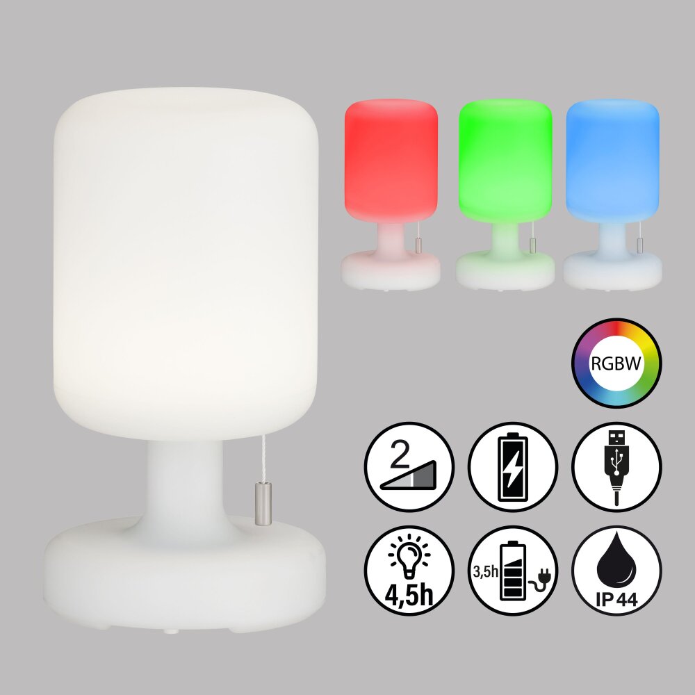 FHL easy Termoli Tischleuchte LED Weiß, 1-flammig, Farbwechsler main product photo