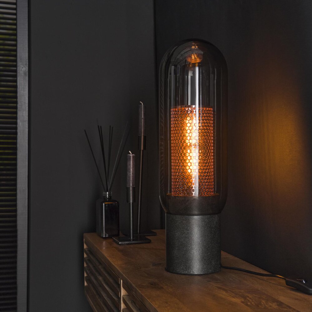 Lalora Tischleuchte Anthrazit, 1-flammig main product photo