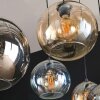 Multi Pendellleuchte Anthrazit, 7-flammig