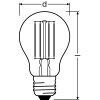 OSRAM 3er Set LED E27 7,5 Watt 2700 Kelvin 1055 Lumen