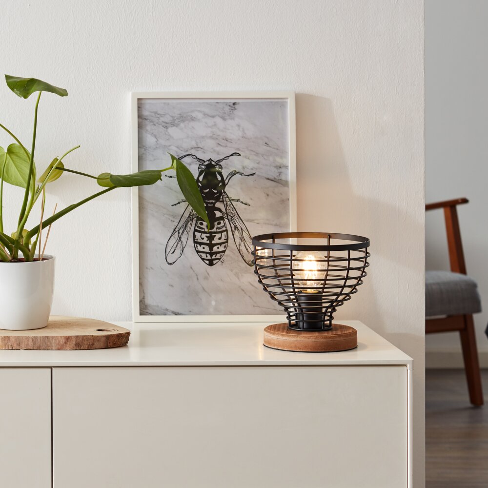 Brilliant Avia Tischleuchte Naturfarben, 1-flammig main product photo