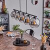 Koyoto Pendelleuchte Glas 20 cm Rauchfarben, 5-flammig Koyoto Pendelleuchte Glas 20 cm Rauchfarben, 5-flammig