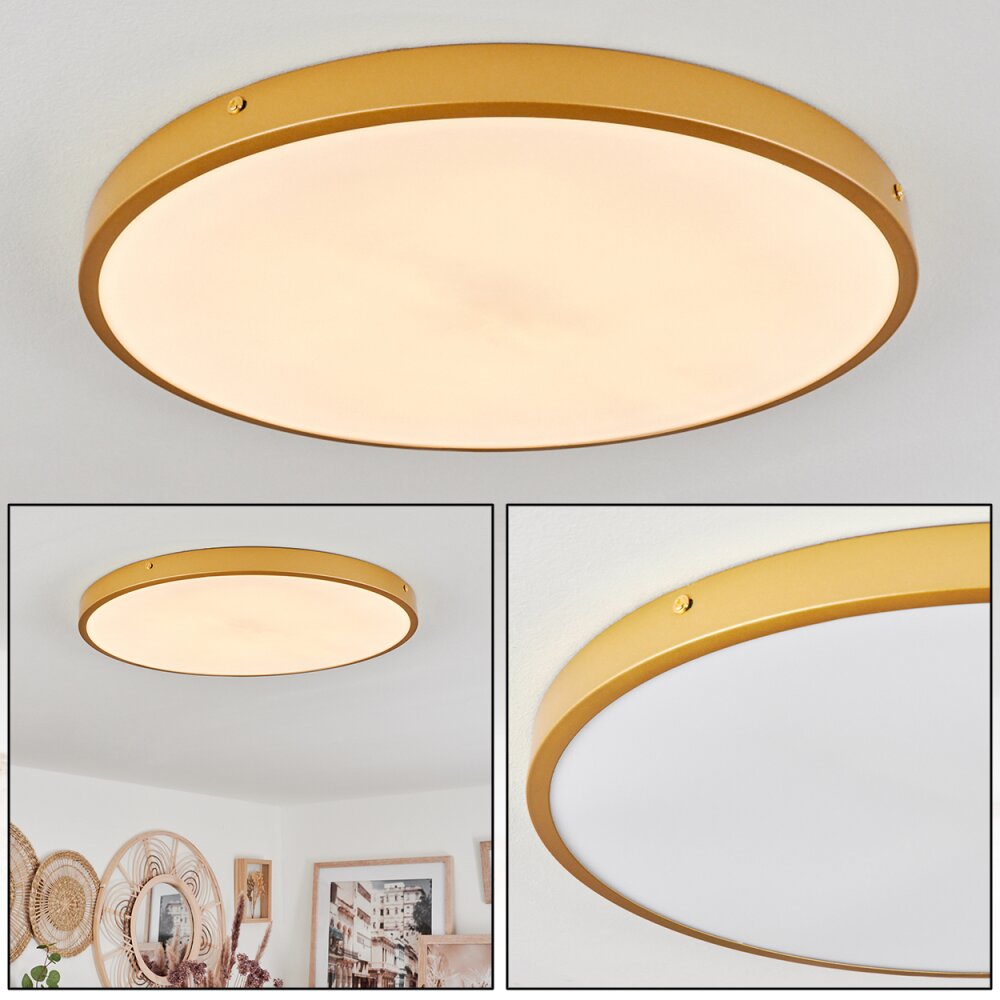 Broglen Deckenpanel LED Messing, 1-flammig main product photo