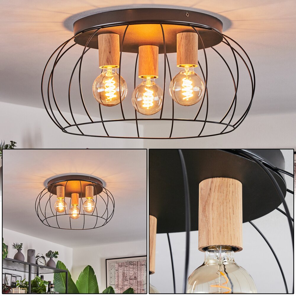 Toklolo Deckenleuchte Naturfarben, 3-flammig main product photo