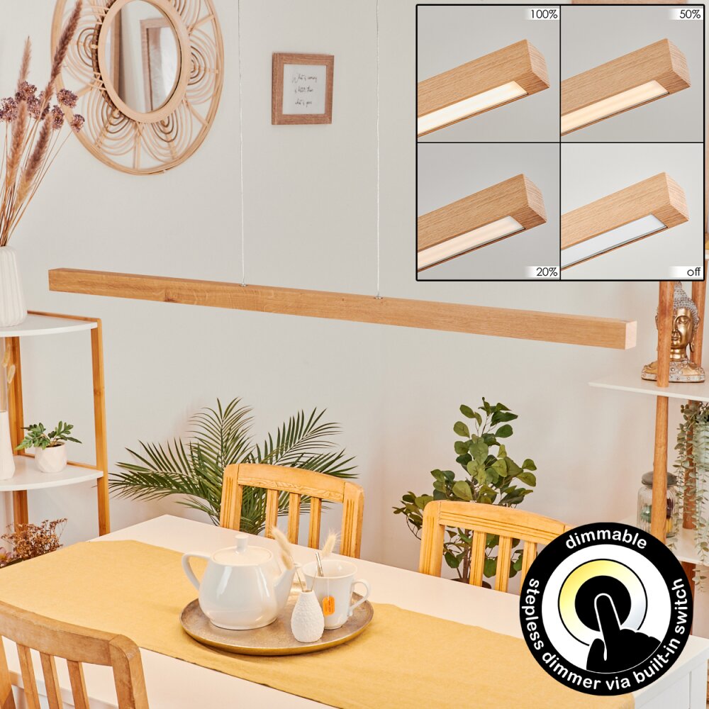 Mixto Pendelleuchte LED Naturfarben, 1-flammig main product photo
