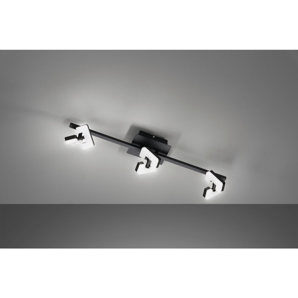 Fischer & Honsel Ray Deckenleuchte LED Schwarz, 3-flammig main product photo