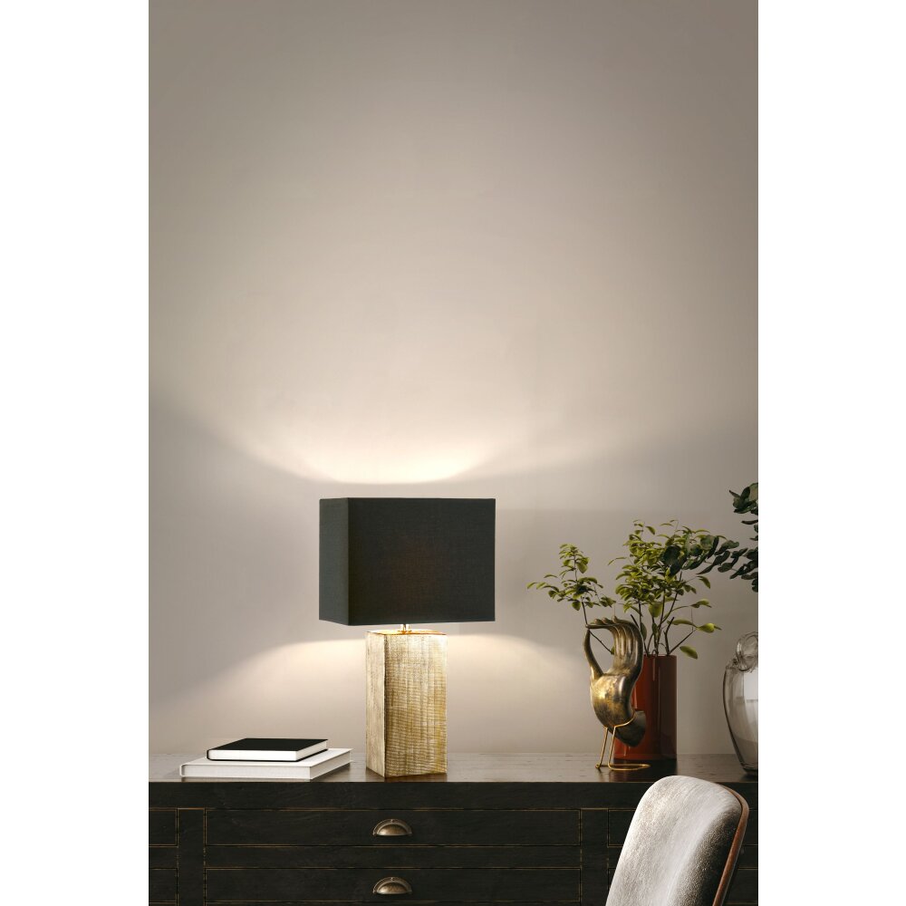 Fischer & Honsel Ouro Tischleuchte Bronze, 1-flammig main product photo