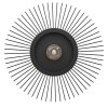 Eglo PALOMBAIA Deckenleuchte Schwarz, 1-flammig