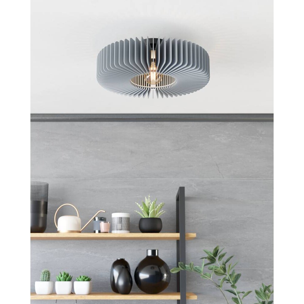 Eglo PALOMBAIA Deckenleuchte Schwarz, 1-flammig main product photo