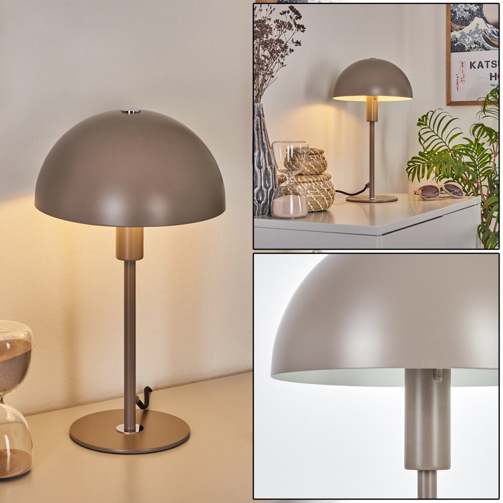 Tati Tischleuchte Grau, 1-flammig main product photo