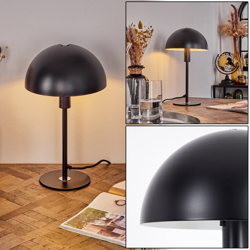 Tati Tischleuchte Schwarz, 1-flammig main product photo