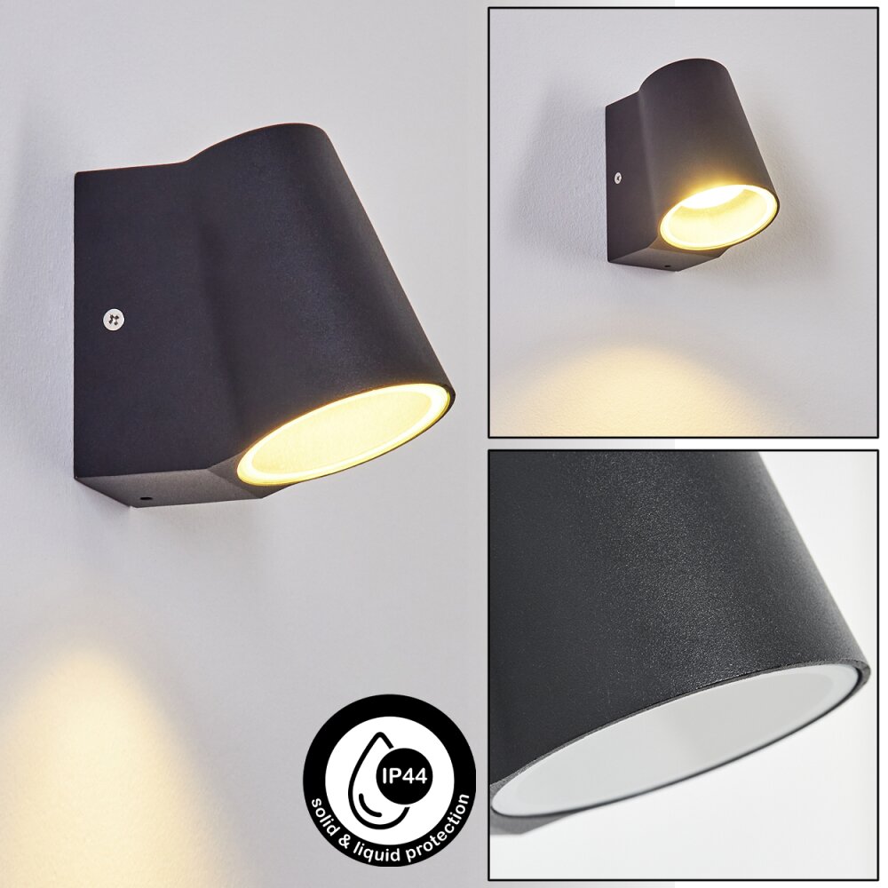 Swisher Außenwandleuchte LED Schwarz, 1-flammig main product photo