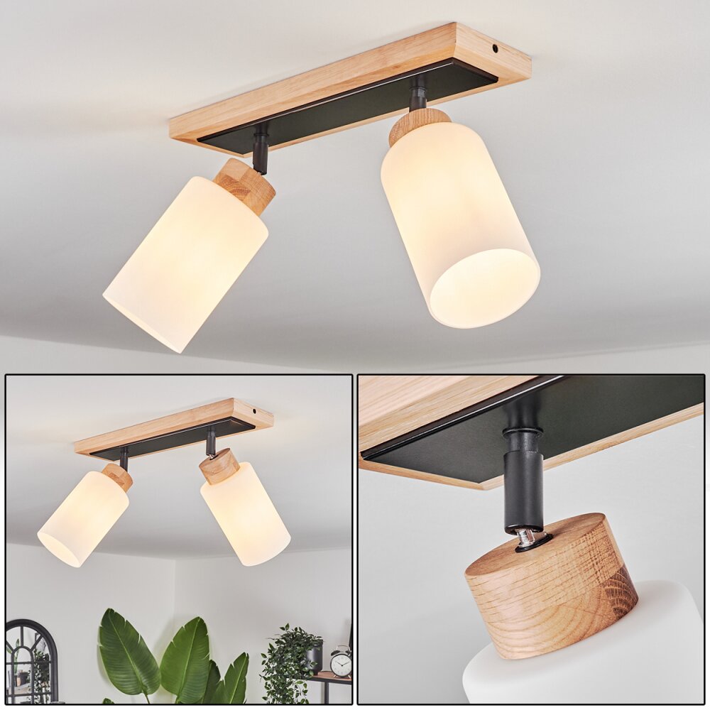 Represita Deckenleuchte Schwarz, 2-flammig main product photo