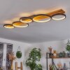 Rodekro Deckenleuchte LED Schwarz, Weiß, 1-flammig