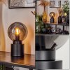 Flawil Tischleuchte Schwarz, 1-flammig
