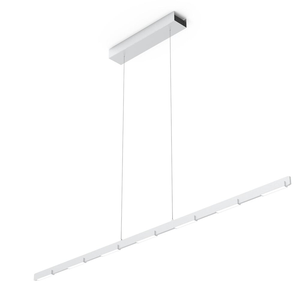 Steinhauer Bloc Pendelleuchte LED Stahl gebürstet, 11-flammig main product photo
