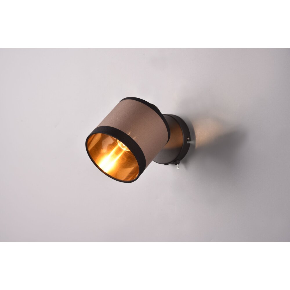 Reality DAVOS Wandleuchte Taupe, 1-flammig main product photo