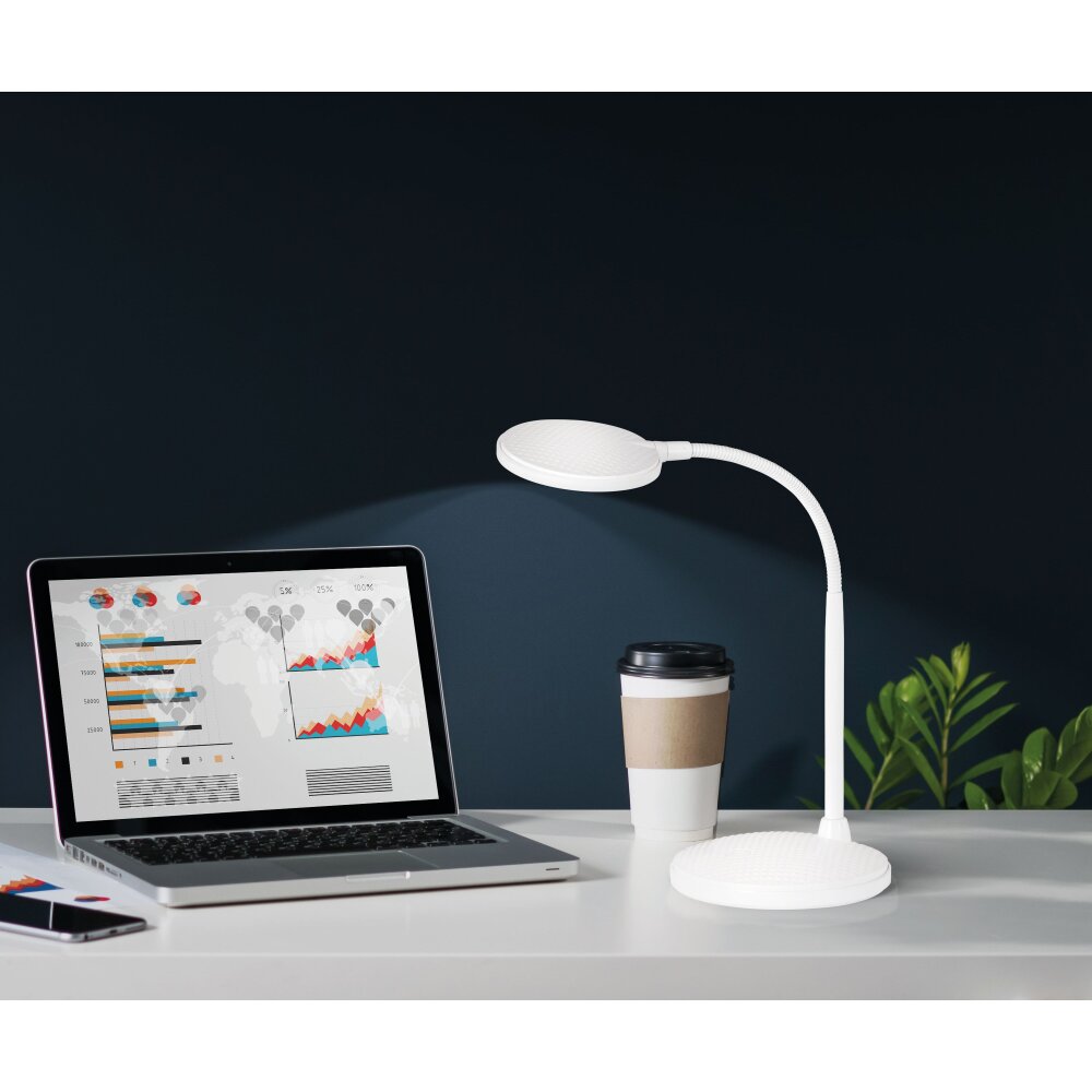 Fischer & Honsel Work Tischleuchte LED Weiß, 1-flammig main product photo