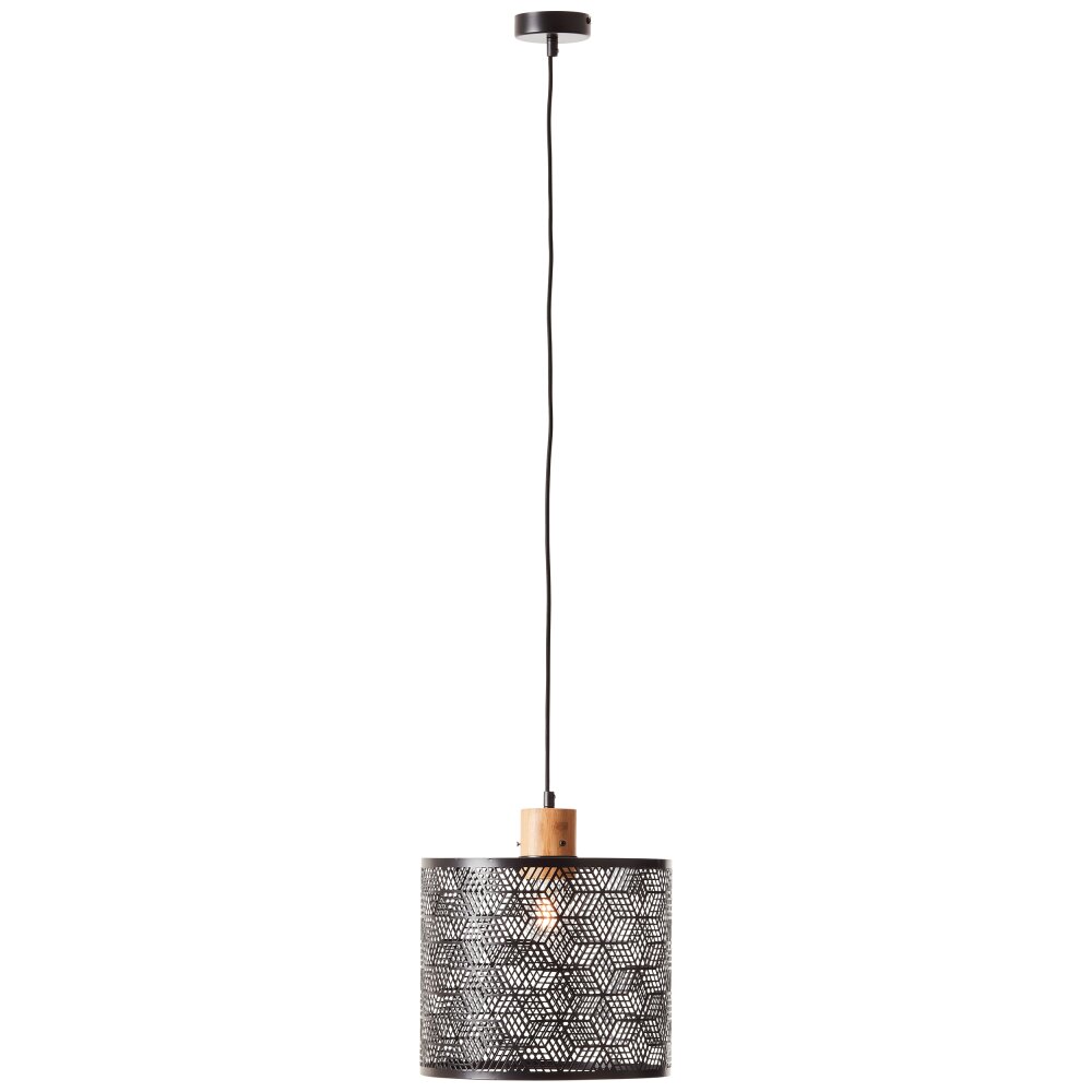 Brilliant Santy Pendelleuchte Schwarz, 1-flammig main product photo