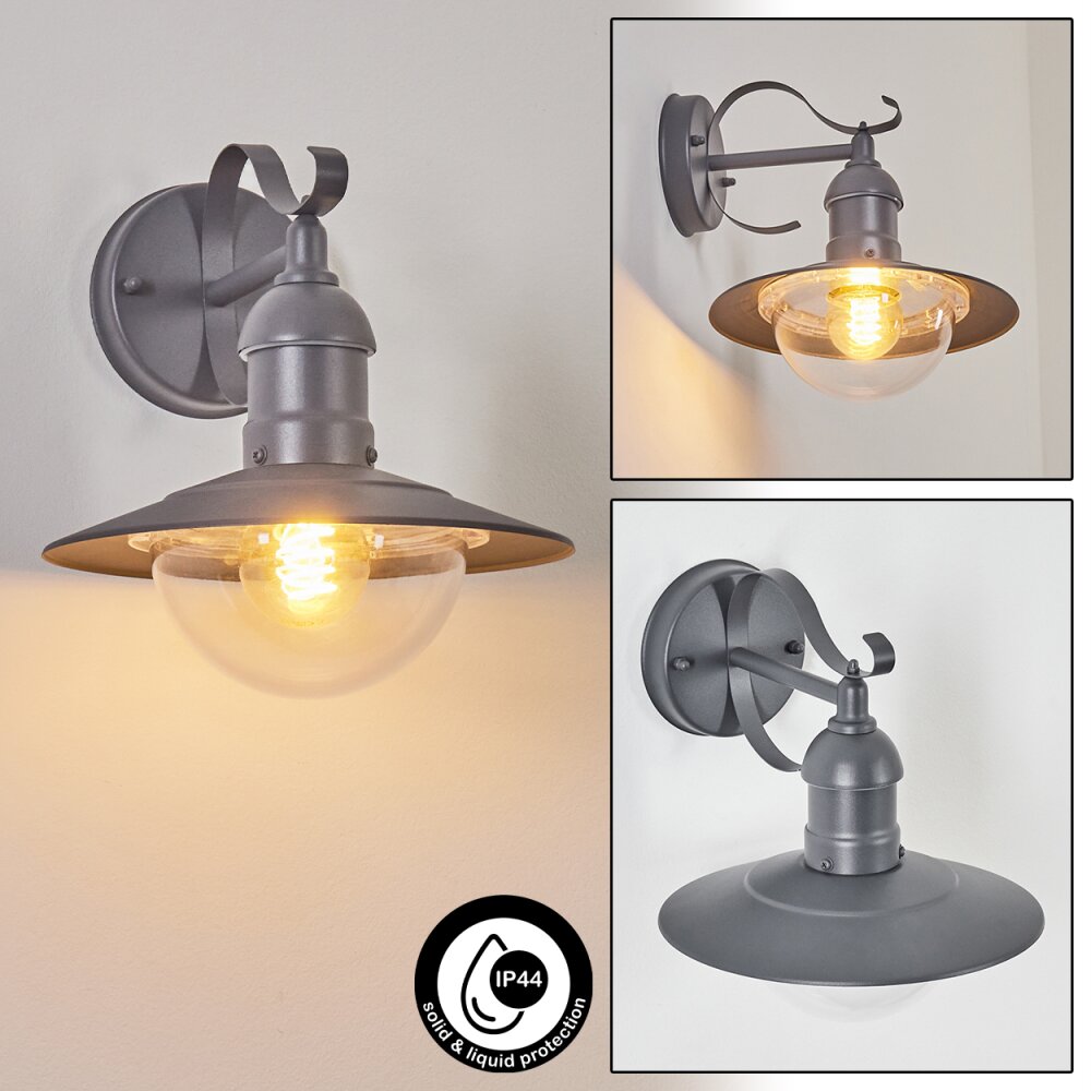 Broni Außenwandleuchte Anthrazit, 1-flammig main product photo