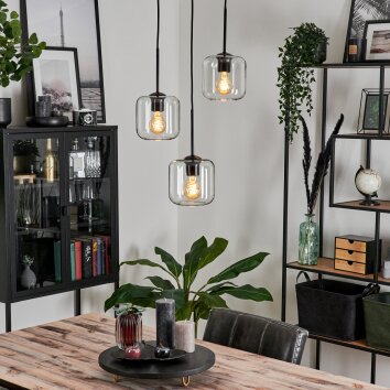 Lauden Hängeleuchte Glas 15 cm Klar, 3-flammig Lauden Hängeleuchte Glas 15 cm Klar, 3-flammig