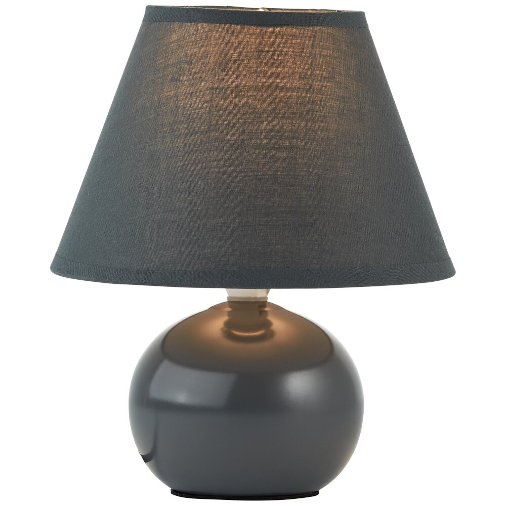 Brilliant Primo Tischleuchte Grau, 1-flammig main product photo