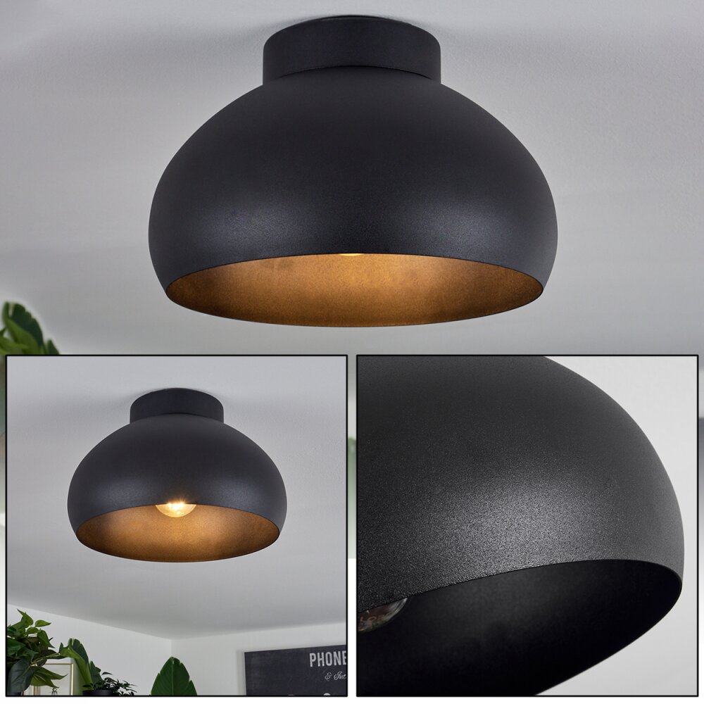 Guayo Deckenleuchte Schwarz, 1-flammig main product photo