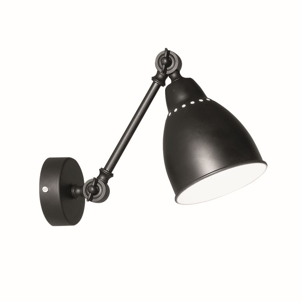 Ideal Lux NEWTON Wandleuchte Schwarz, 1-flammig main product photo