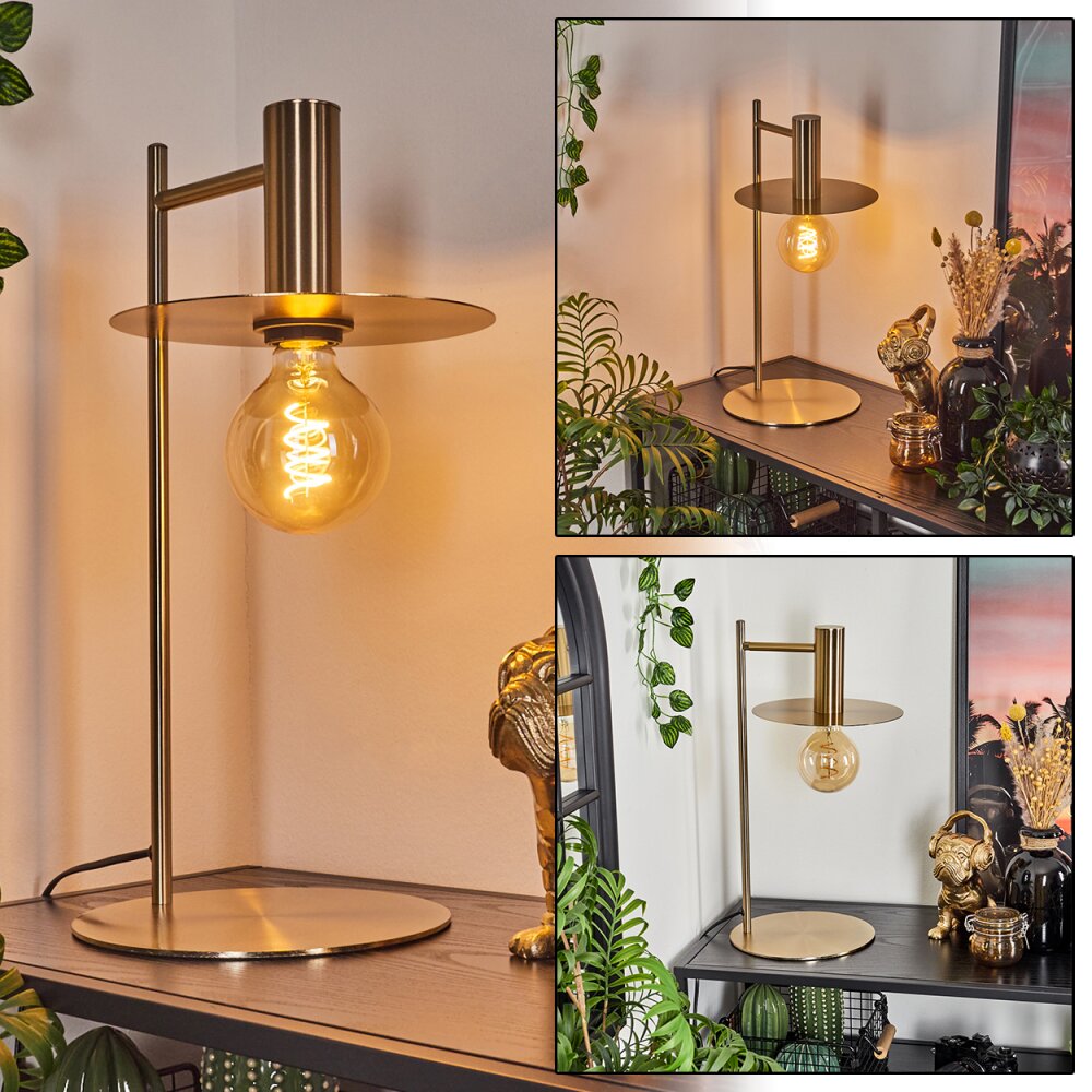 Faido Tischleuchte Messing, 1-flammig main product photo