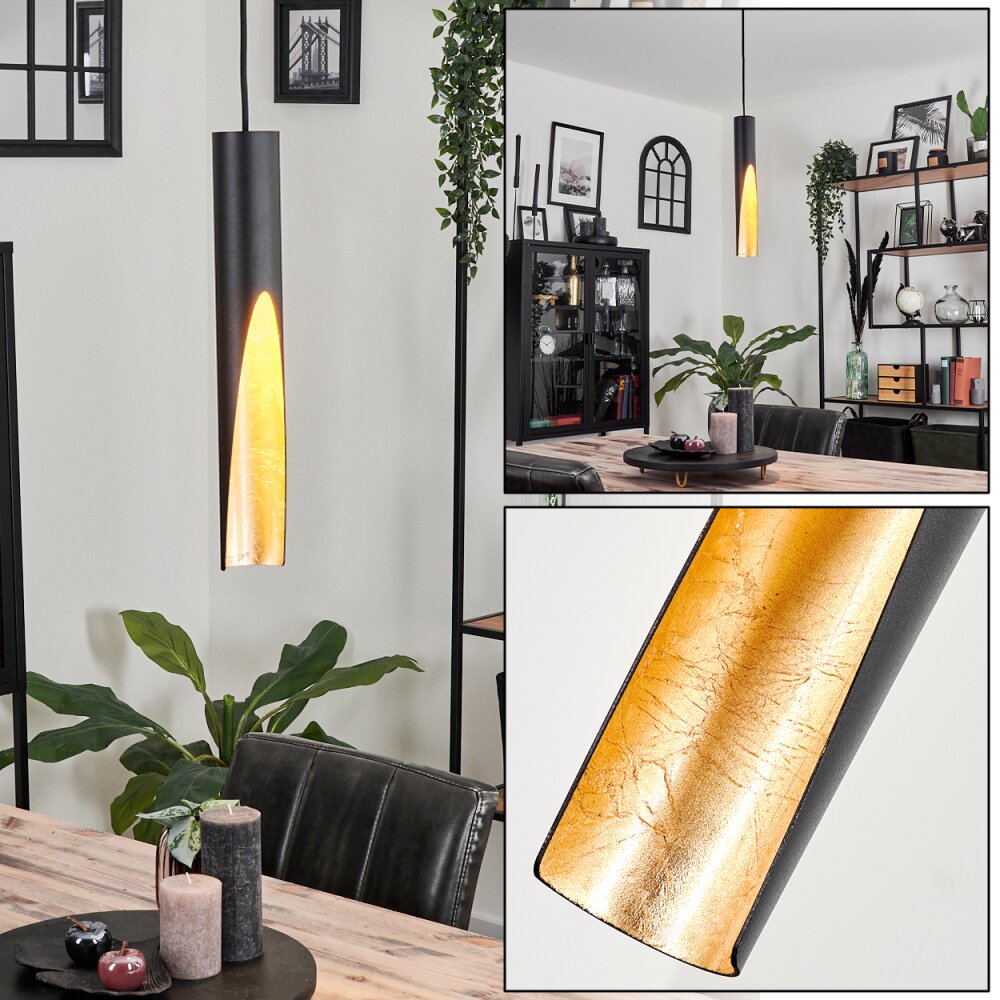 Rolle Hängeleuchte LED Schwarz, 1-flammig main product photo