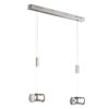 Fischer & Honsel Colette Pendelleuchte LED Nickel-Matt, 2-flammig