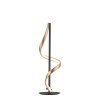 Paul Neuhaus Q-SWING Tischleuchte LED Anthrazit, Gold, 1-flammig, Fernbedienung