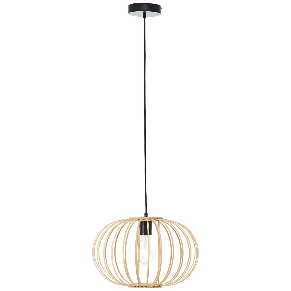 Brilliant Enca Pendelleuchte Schwarz, 1-flammig main product photo