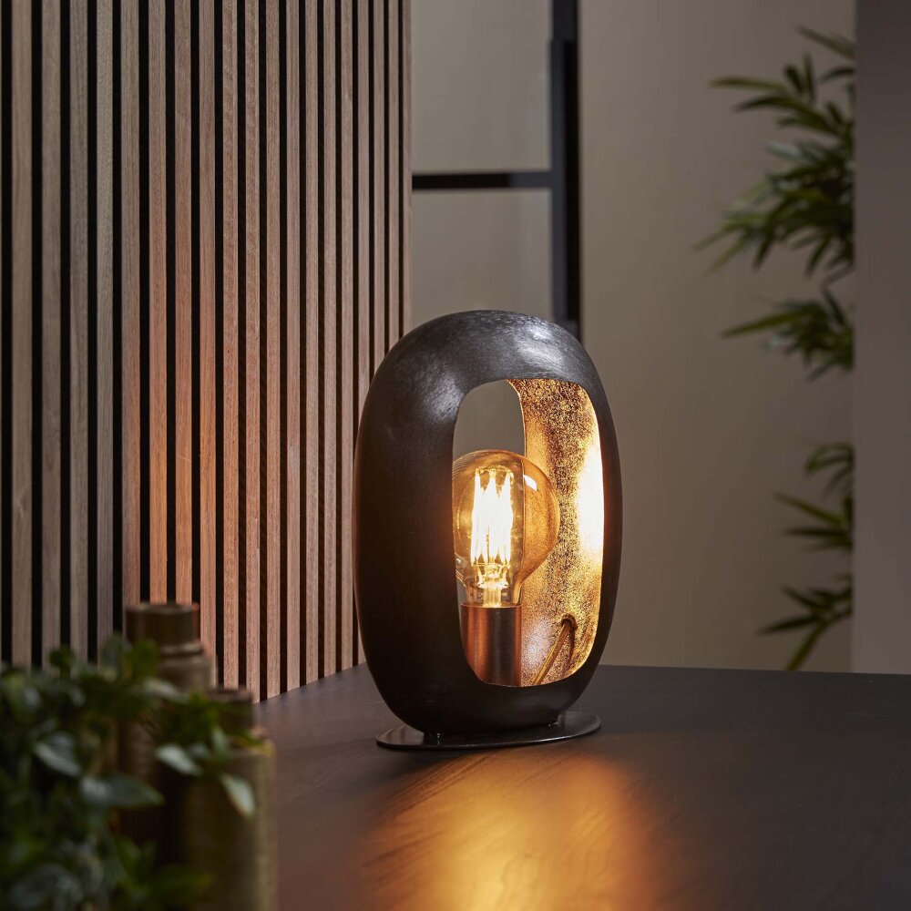 Arch Tischleuchte Nickel-Matt, Schwarz, 1-flammig main product photo