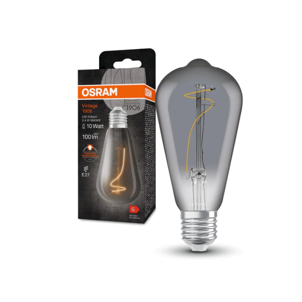 OSRAM Vintage 1906® LED E27 3,4 Watt 1800 Kelvin 100 Lumen main product photo