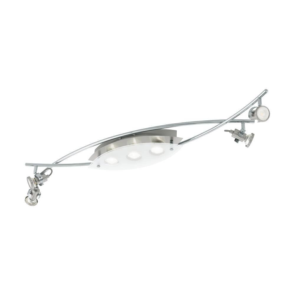 Eglo Leuchten TUKON Deckenleuchte LED Chrom, Nickel-Matt, 7-flammig main product photo