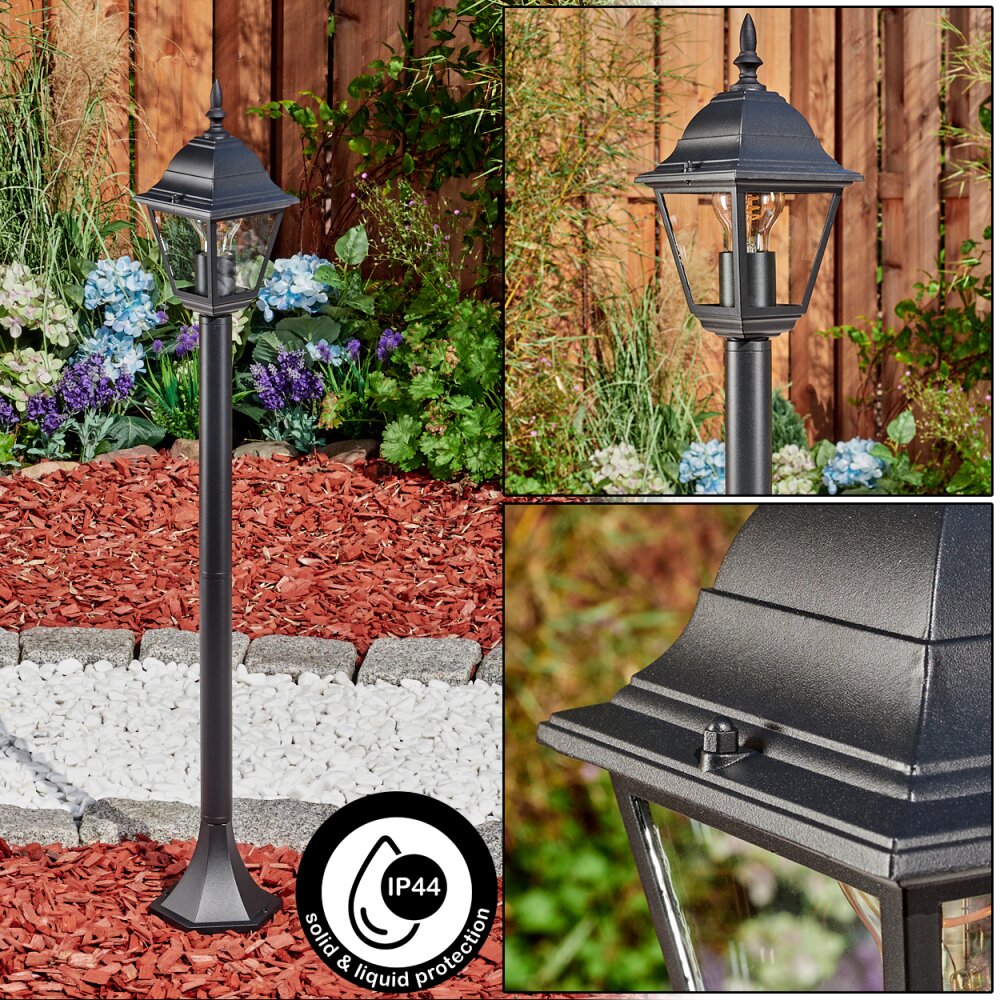 Naofe Wegeleuchte Schwarz, 1-flammig main product photo